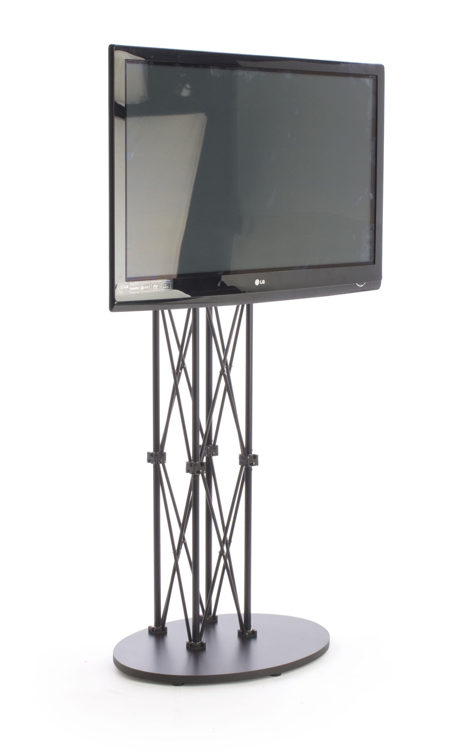 Portable Truss TV Stand Fits Monitors up to 60