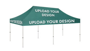 Printed Canopy Only for Pop Up Tent, No Frame, Custom Graphics - Multiple Sizes