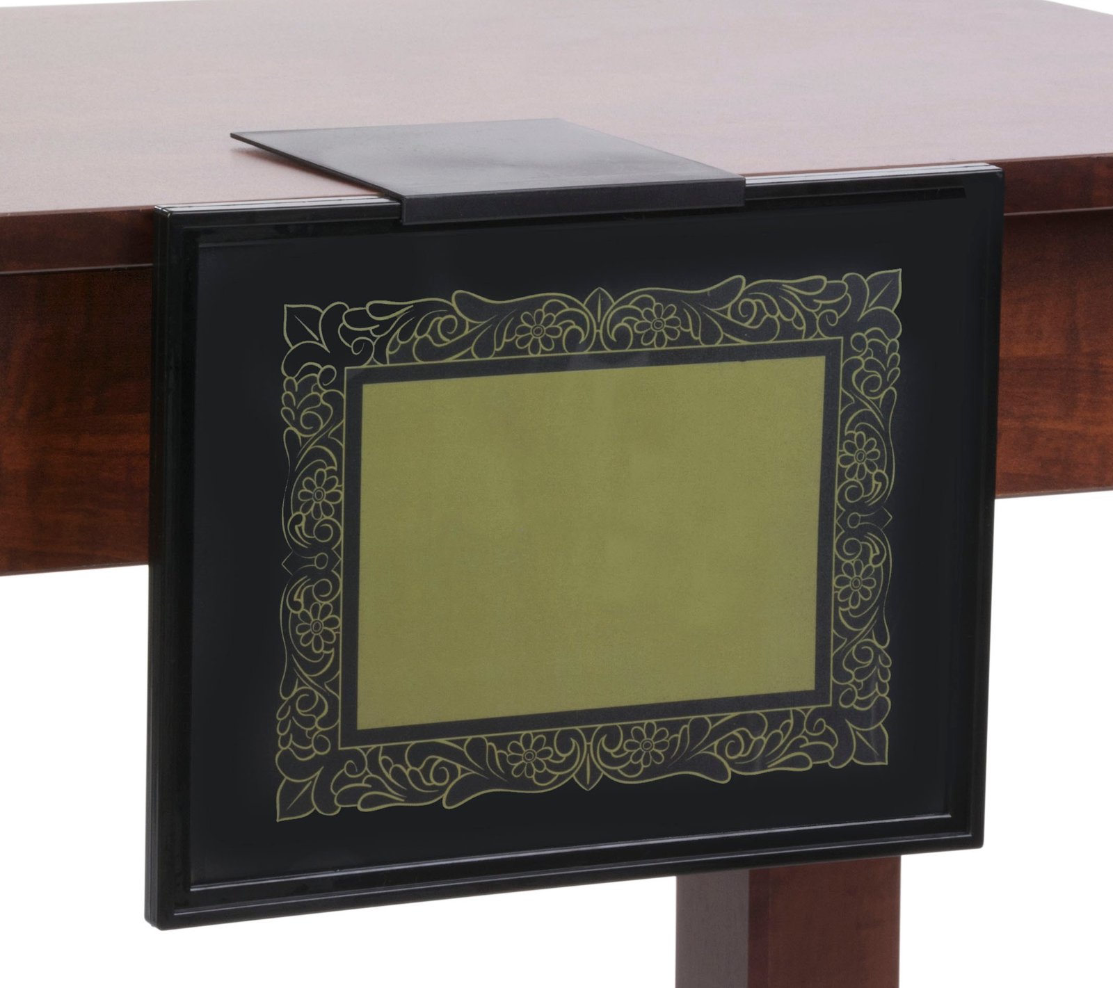 Shelf Talker Sign Holder, Top Loading - Black