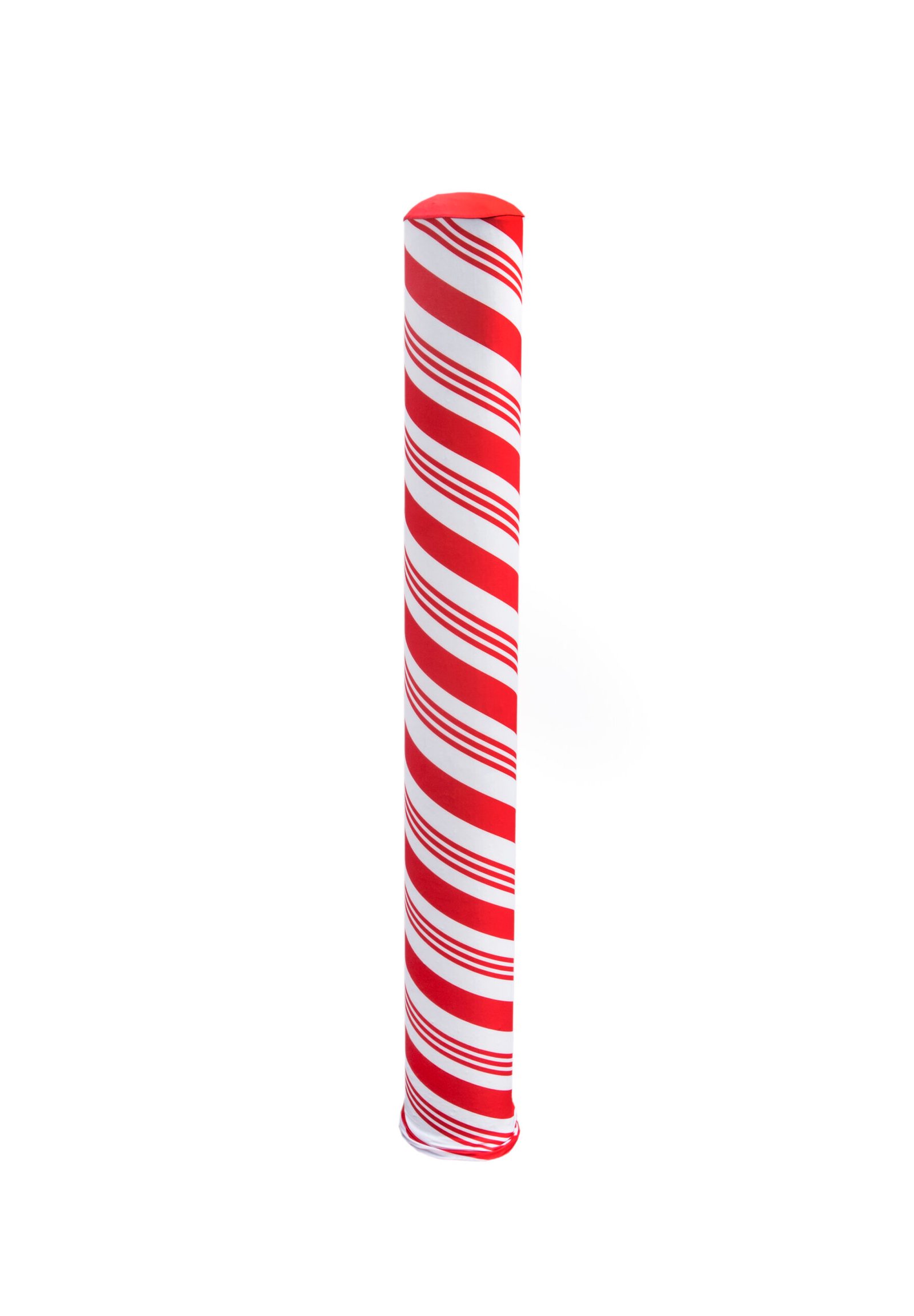 Slip-On Bollard Cover, Stretch Polyester w/ Elastic Opening - American Flag