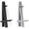 Small Wall Mounted Easel with Six Adjustable Viewing Angles - Black or Silver