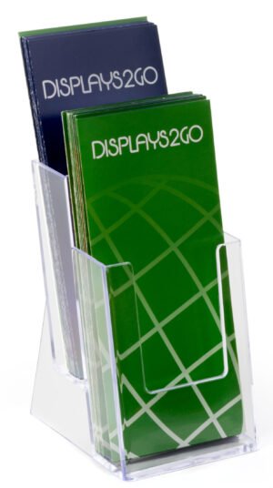 Tiered Acrylic Brochure Holder, 4