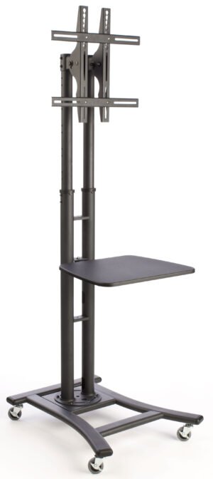 TV Stand w/ Shelf, Fits Monitors 32