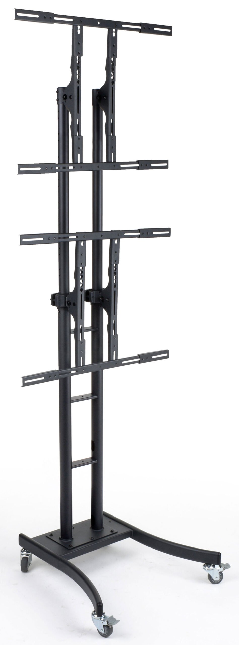 TV Stand with 2 Mounts for Monitors 32 to 65