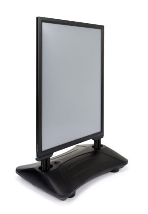 Weighted Sidewalk Sign Stand, Double Sided, Fillable Base