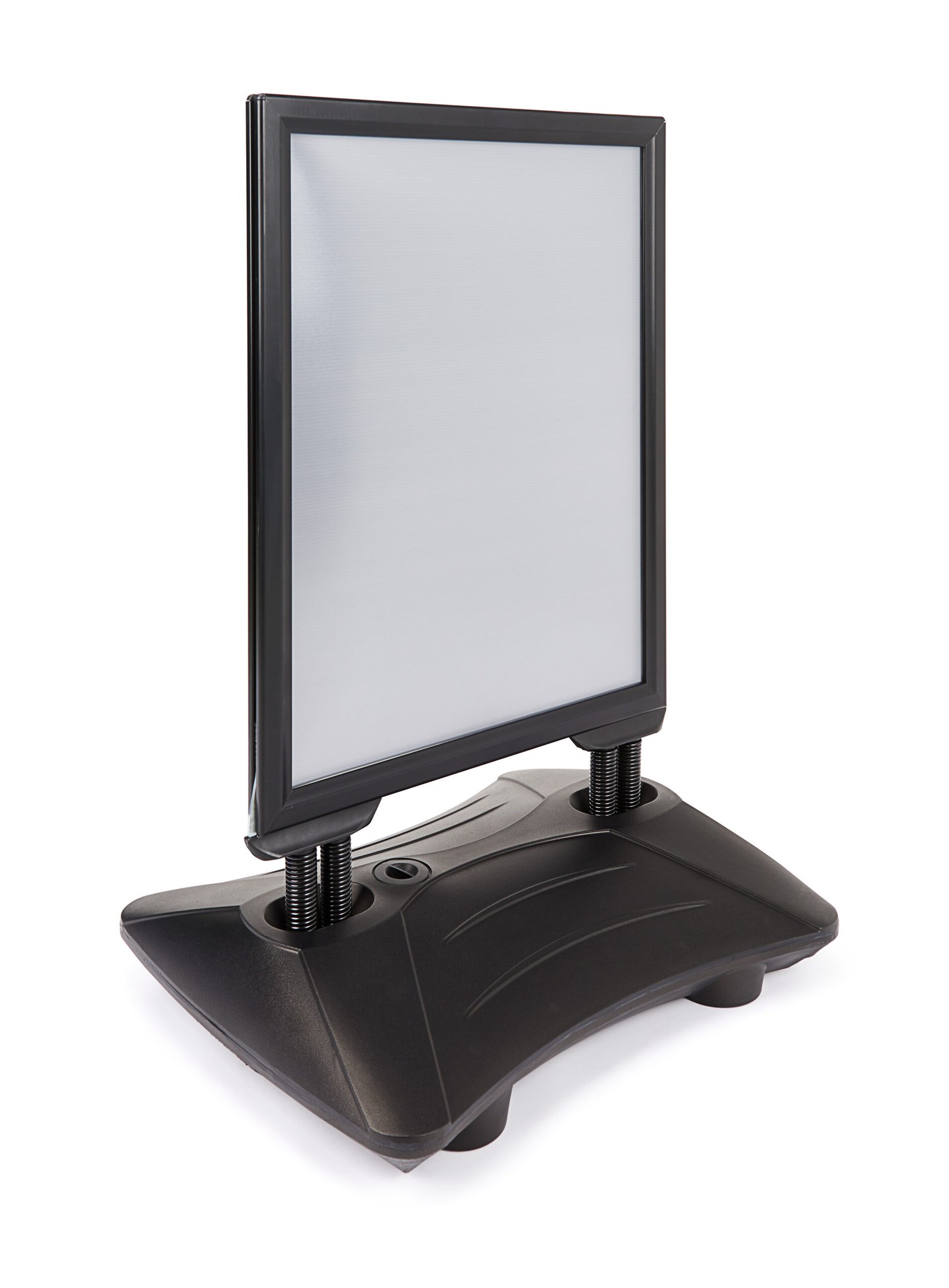 Weighted Sidewalk Sign Stand, Double Sided, Fillable Base