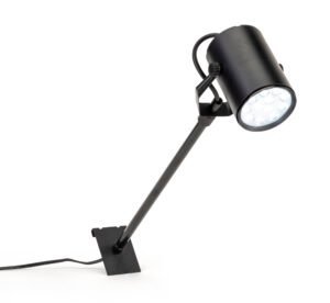 12 Watt LED Display Gridwall Spotlight with Clip On Mounting- Black