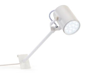 12 Watt LED Display Gridwall Spotlight with Clip On Mounting- Black