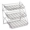 3-Tiered Wire Rack Display, Tabletop, 18