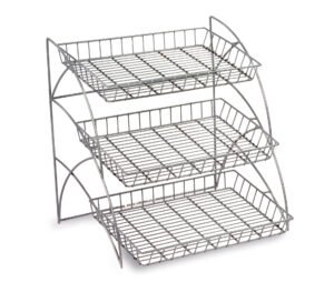 3-Tiered Wire Rack Display, Tabletop, 18