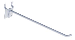 8” Peg Hook for up to 1/8