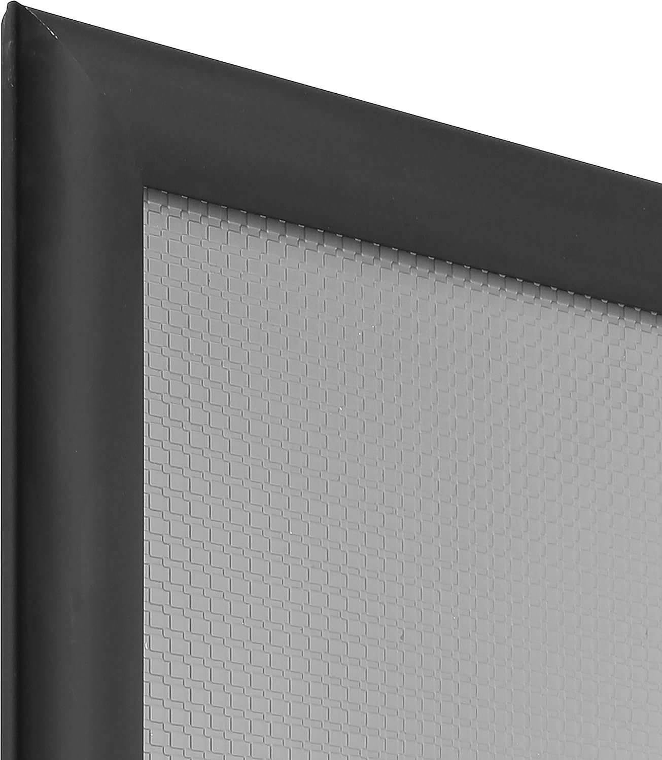 Snap Poster Frame 27x40 Inch Black 1" Aluminum Profile Front Loading Wall Mounting Photo Picture Document Certificate Sign Holder Mitered Corner Anti Glare Cover - Image 3