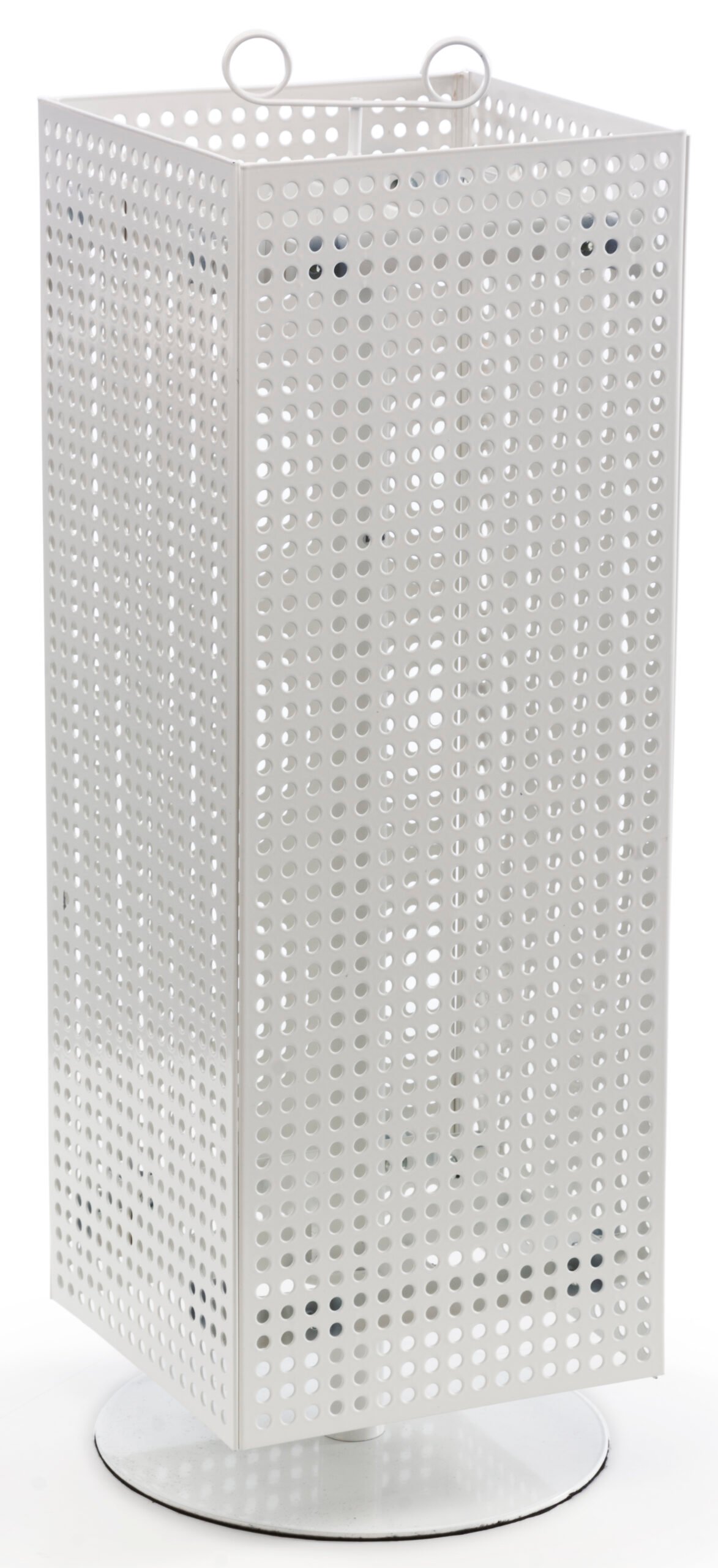 Counter Pegboard Spinner Rack, Magnetic– Black