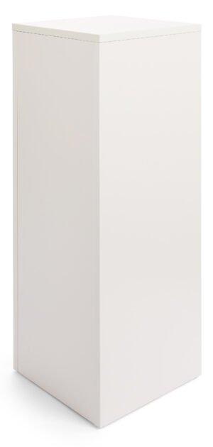 Floor Standing Pedestal, Square Top, Melamine - Multiple Colors