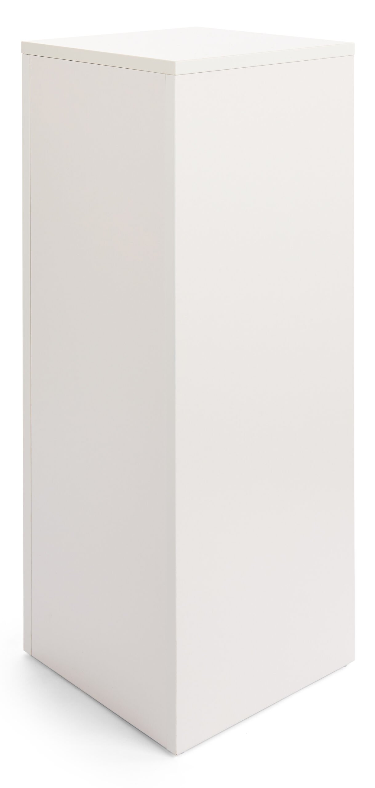 Floor Standing Pedestal, Square Top, Melamine - Multiple Colors
