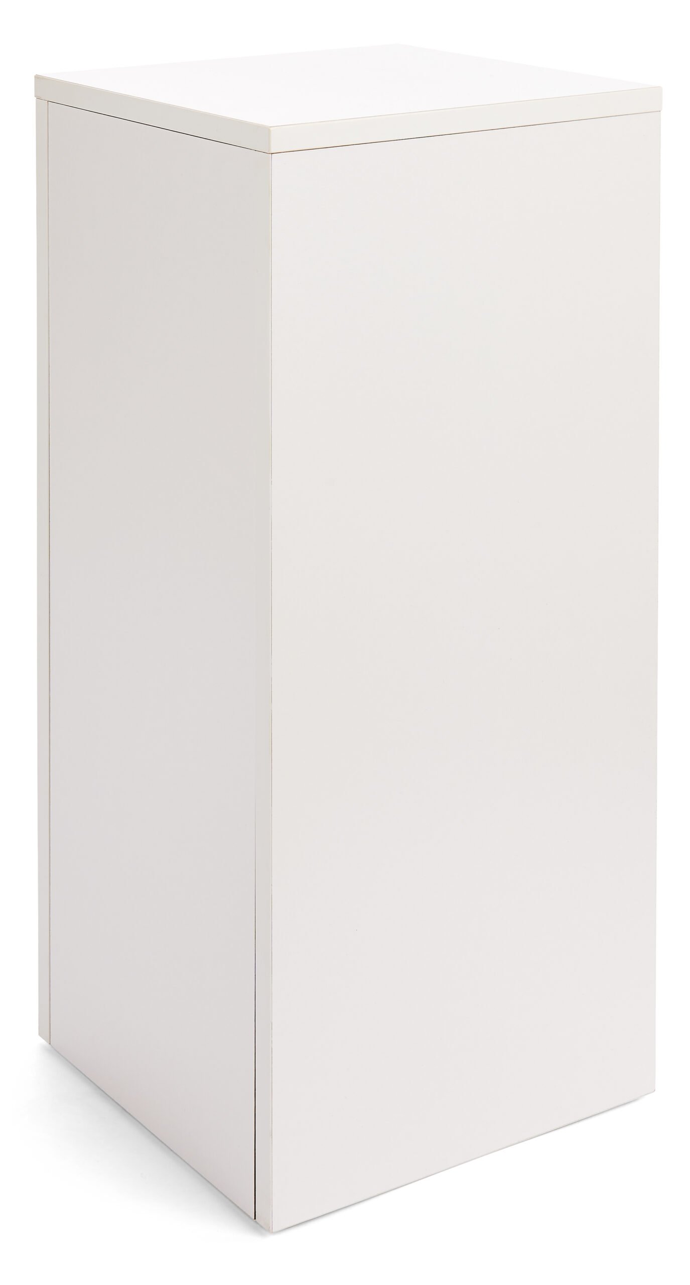 Floor Standing Pedestal, Square Top, Melamine - Multiple Colors
