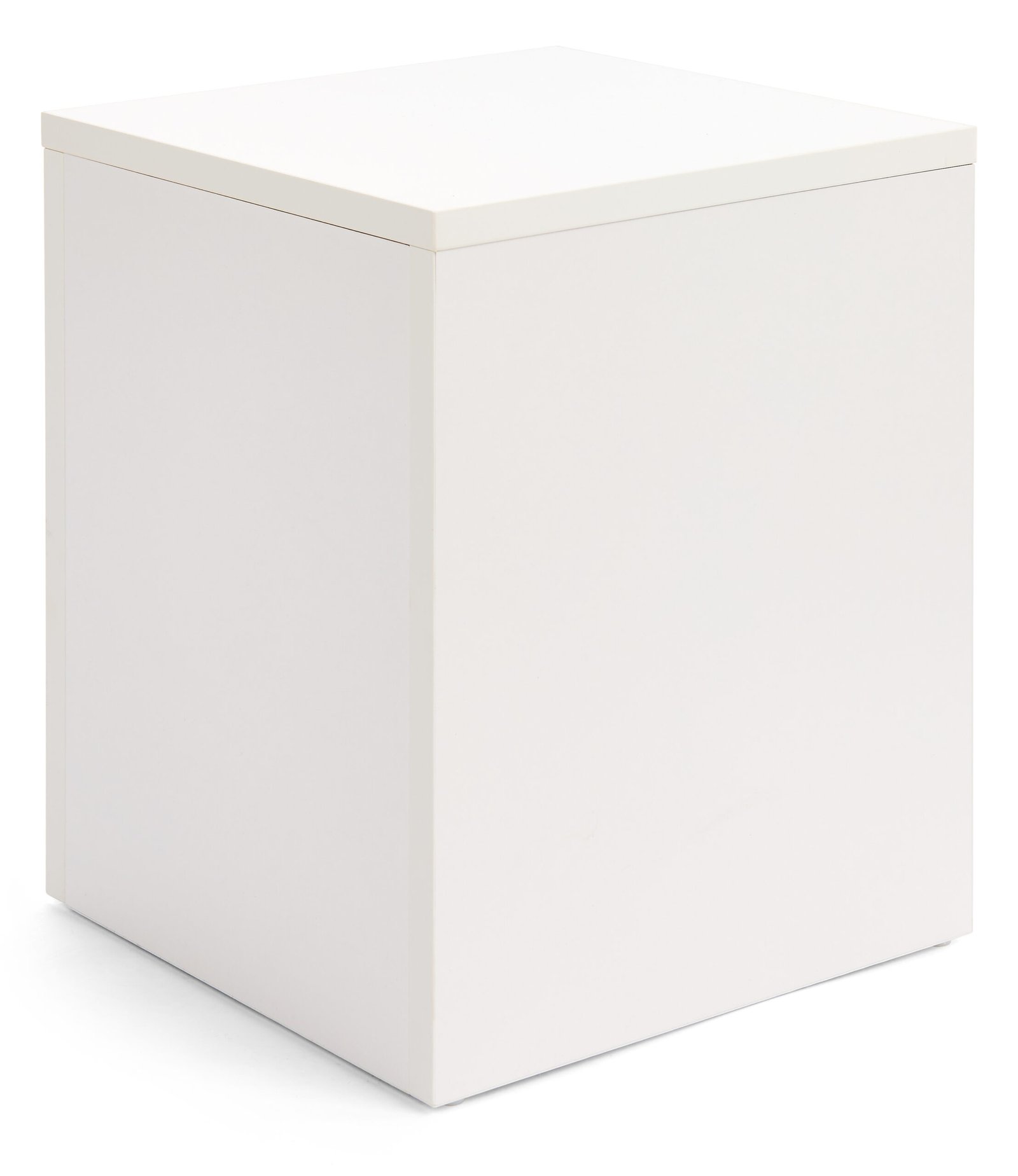 Floor Standing Pedestal, Square Top, Melamine - Multiple Colors