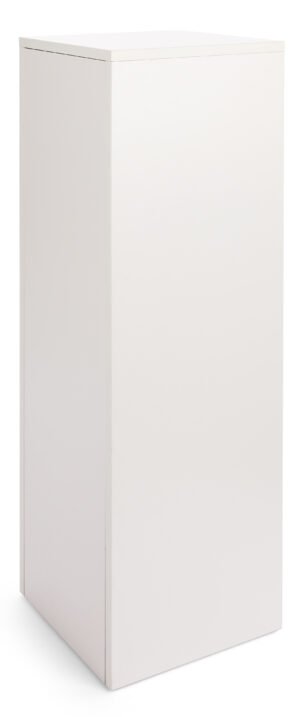 Floor Standing Pedestal, Square Top, Melamine - Multiple Colors