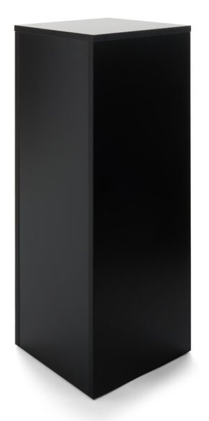 Floor Standing Pedestal, Square Top, Melamine - Multiple Colors