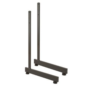 Gridwall Panel Display with Metal Wire and Glossy Finish in Set of 3