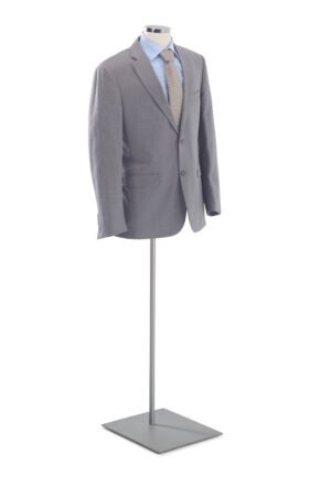Headless Male Mannequin Body w/ Height Adjustable Stand and Pinnable Torso