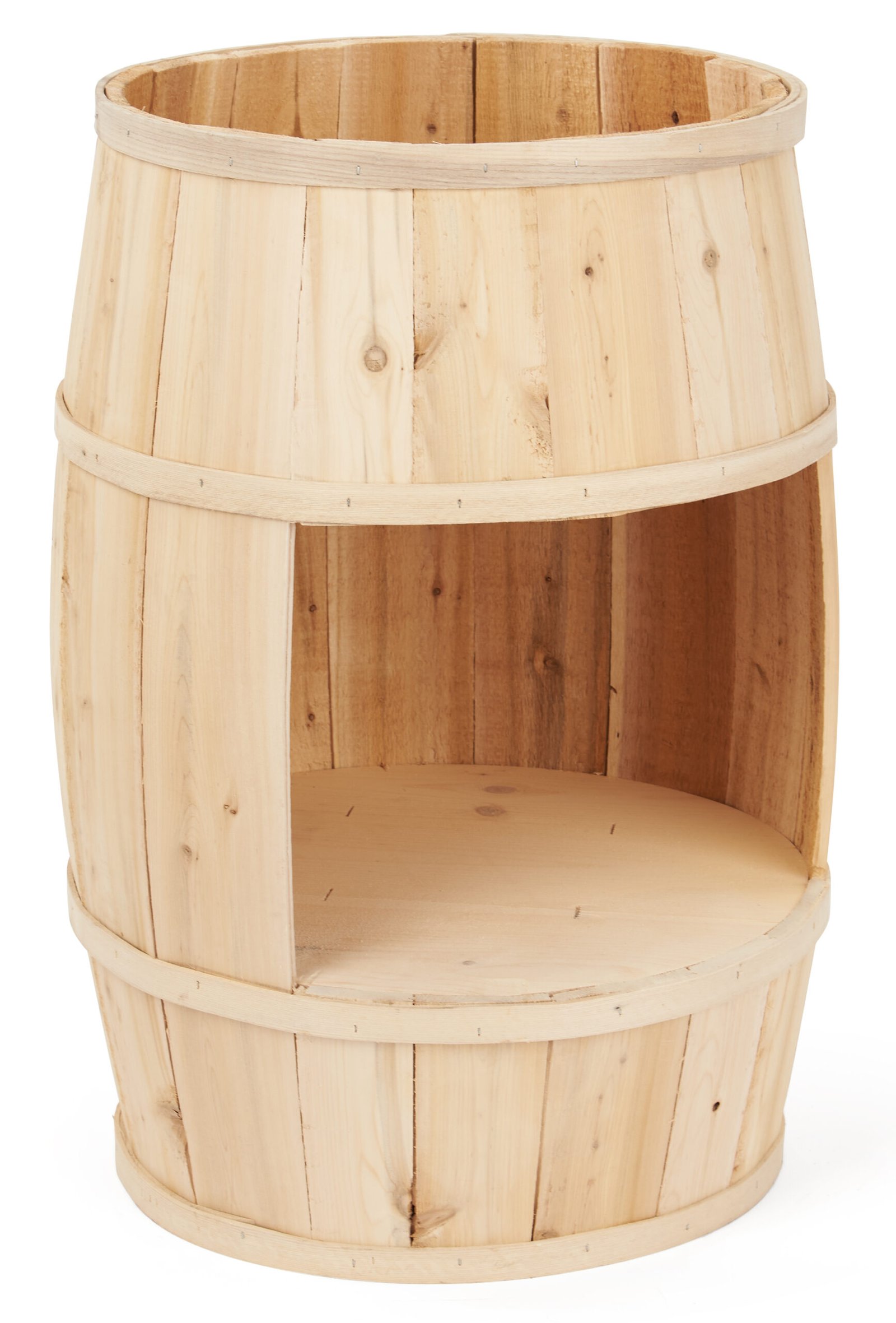 This Bourbon Barrel Display Case Will Draw Attention to Your Products