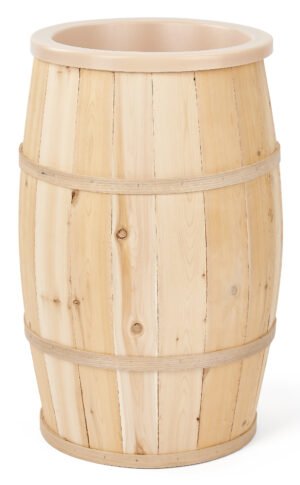 This Food Grade Cedar Barrel Is a Beautiful Way to Showcase Your Goods