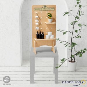 This Pegboard Retail Display Is a Great Way to Add Company Branding to Your Exhibits