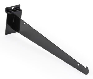 12” Metal Slatwall Knife Bracket for Shelf, Set of 2
