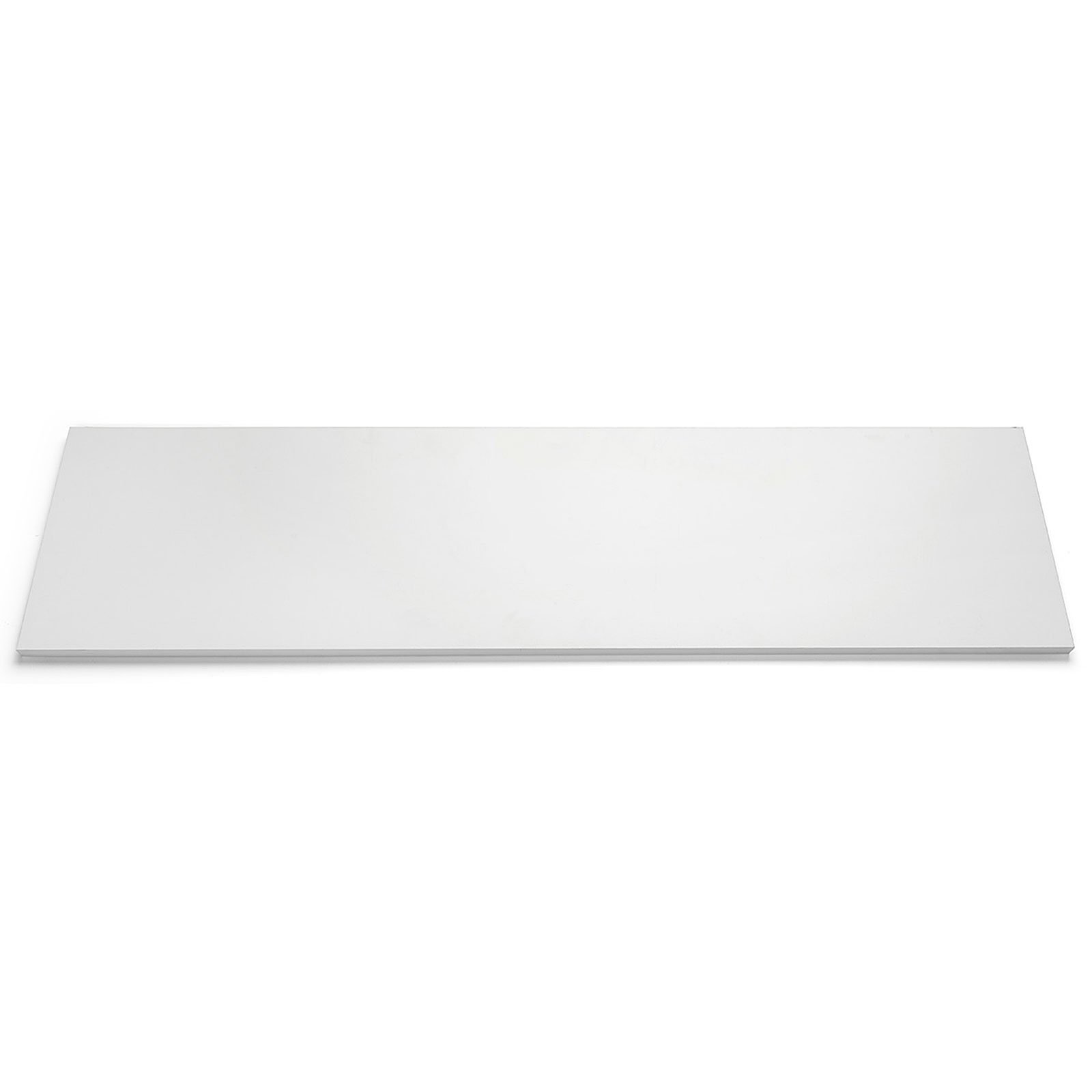 48 x 24 Slatwall Panel for Wall Mount Use, Unfinished Grooves, Set of 2 - White