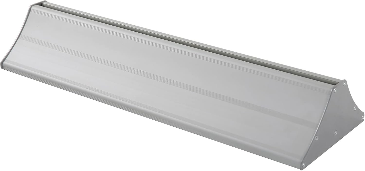 M&T Displays Adjustable Floor Easy Swap 35.40 inch Poster Width Aluminum Silver Base Double Sided Advertisement Document Brochure Sign Holder Portrait Indoor - Image 7
