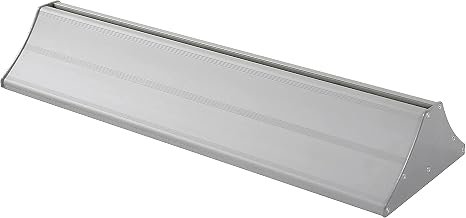 M&T Displays Adjustable Floor Easy Swap 23.6 inch Poster Width Aluminum Silver Base Double Sided Advertisement Document Brochure Sign Holder Portrait Indoor - Image 7
