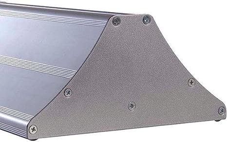 M&T Displays Adjustable Floor Easy Swap 23.6 inch Poster Width Aluminum Silver Base Double Sided Advertisement Document Brochure Sign Holder Portrait Indoor - Image 8
