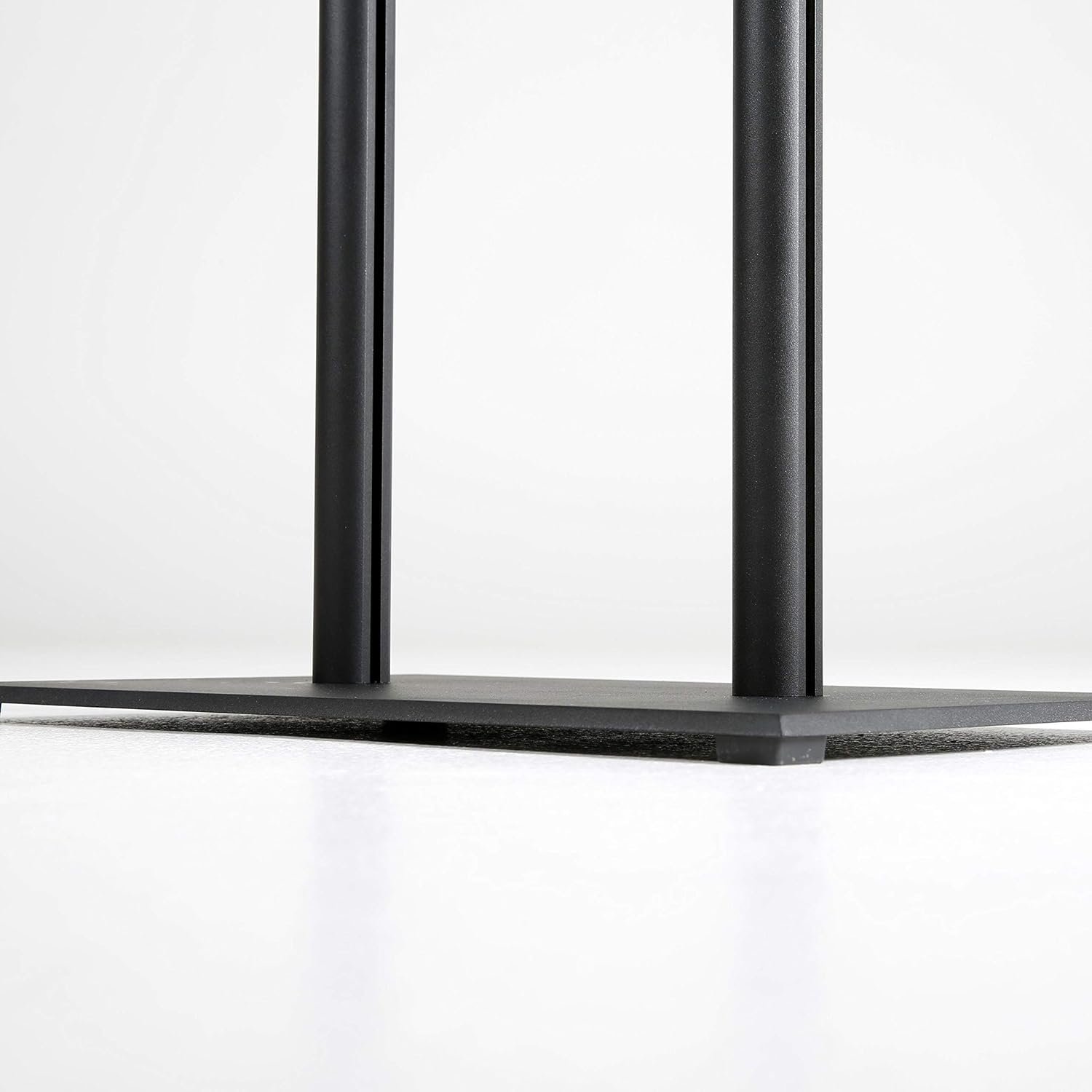 M&T Displays Tempered Clear Glass Conference Podium Stand Black Aluminum Body and Base 43.9 Inch Height Floor Standing Lectern Pulpit Desk for Classroom Church - Image 8