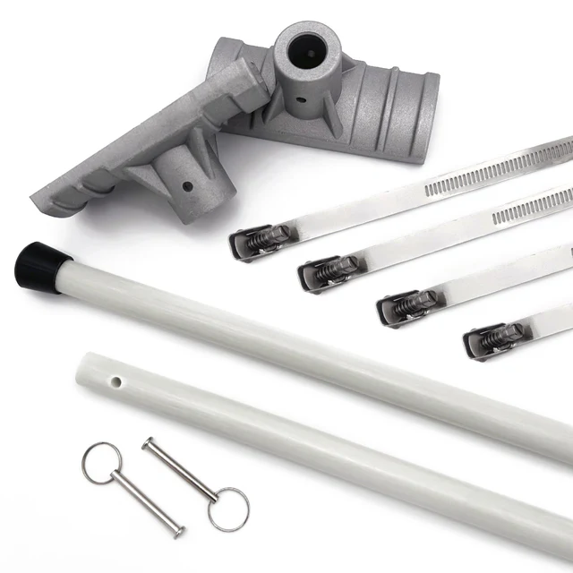 Street Pole Banner Brackets 36" - Hardware Only