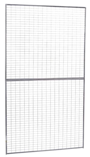 Art Display Grid Base with 1 Leg Support, Rectangular - Silver