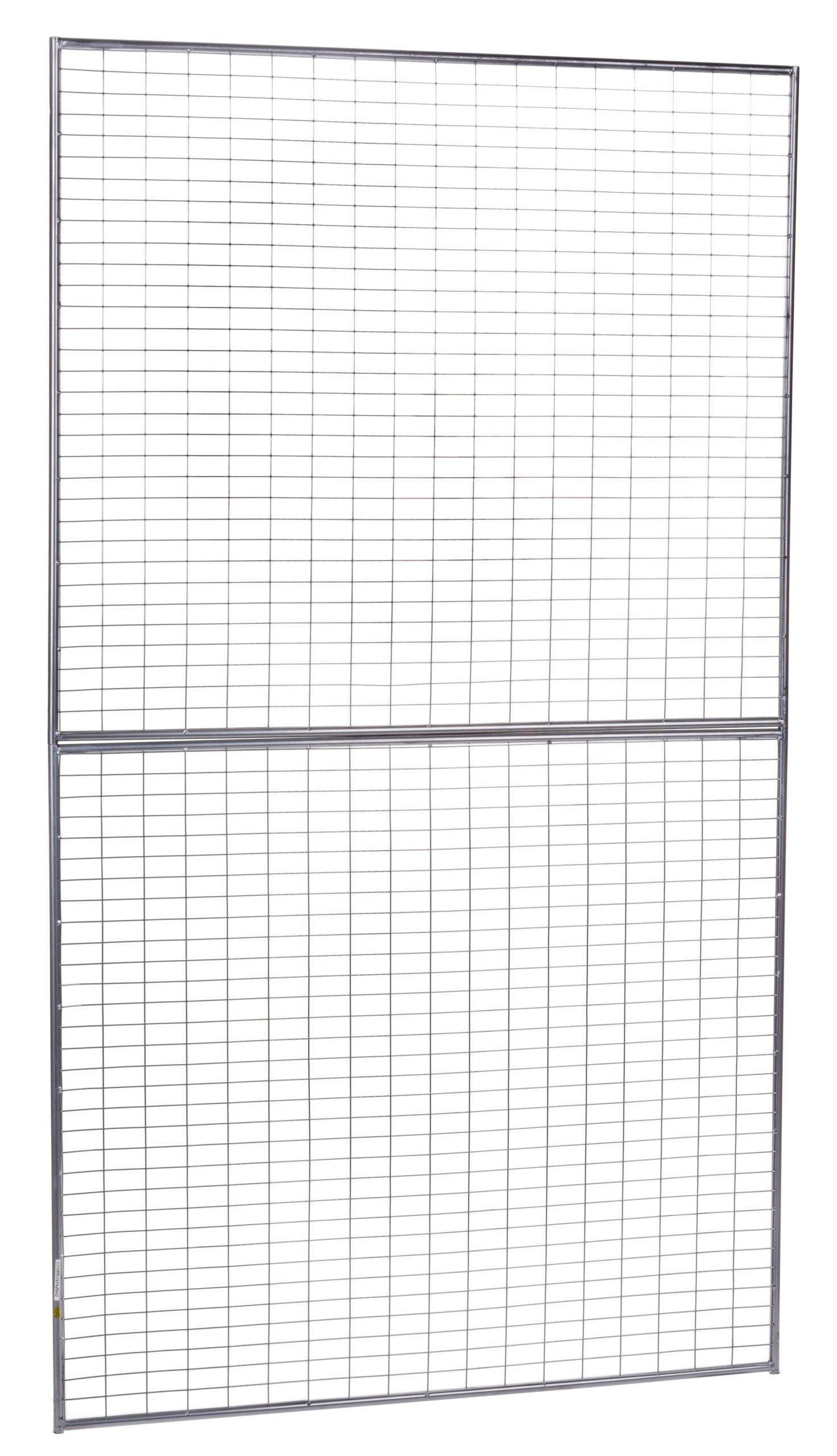Art Display Grid Base with 1 Leg Support, Rectangular - Silver