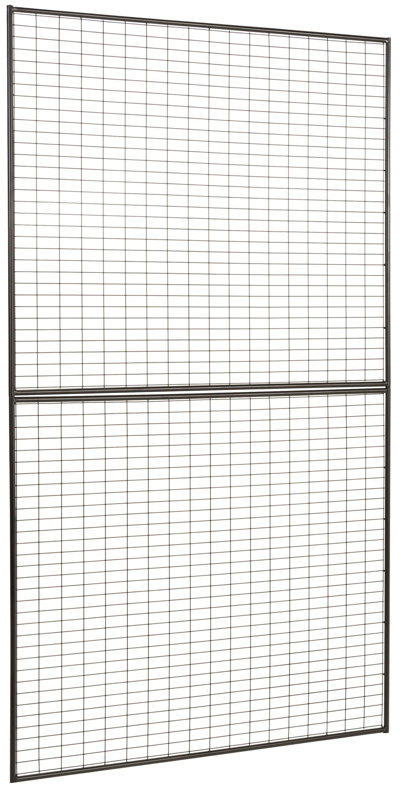 Art Display Grid Base with 2 Leg Supports, Rectangular - Black